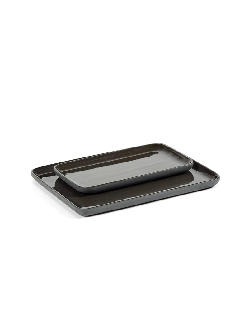 Plateau Rectangulaire - M - Cose - Gris Foncé