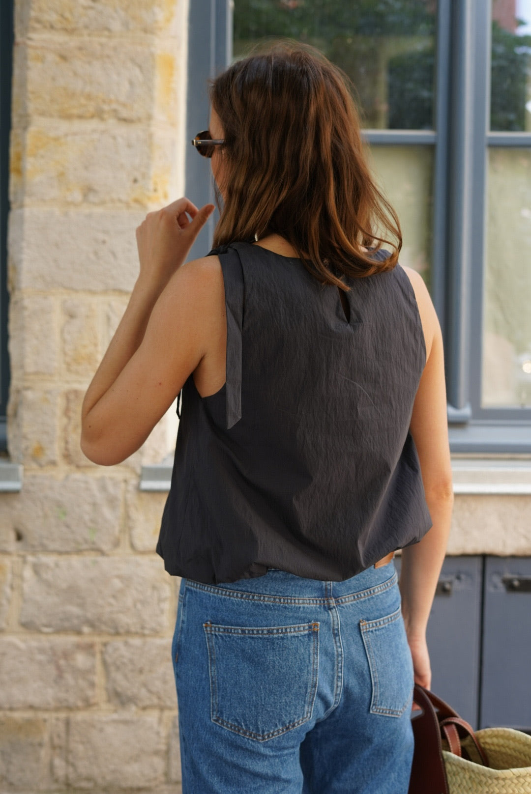 Archibald Balloon Top Black