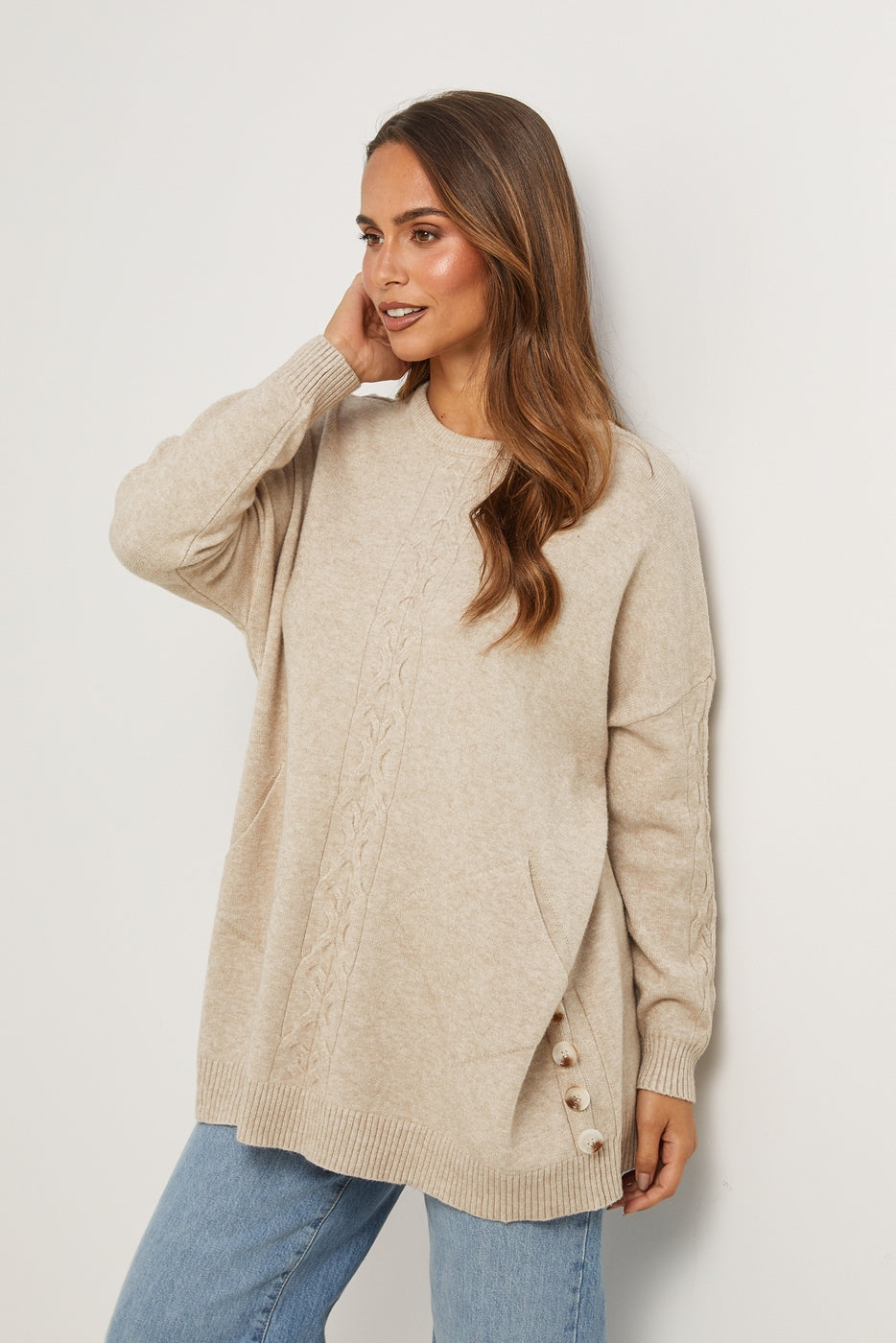 Pull - Taupe