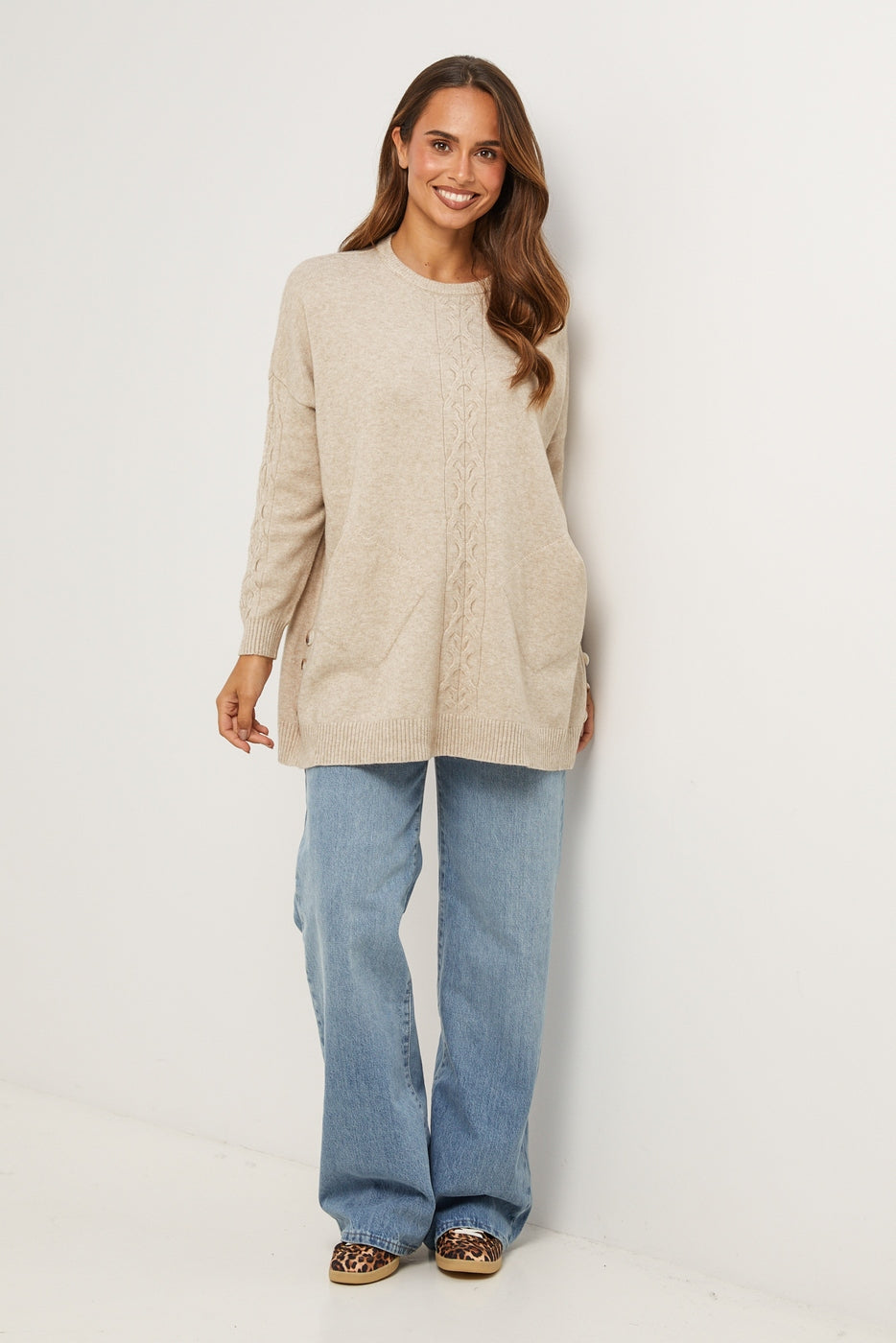 Pull - Taupe