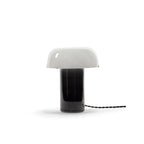 Terres De Rêves Celine N°2 - Lampe De Table - Grès - Blanc/Noir