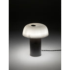 Terres De Rêves Celine N°2 - Lampe De Table - Grès - Blanc/Noir