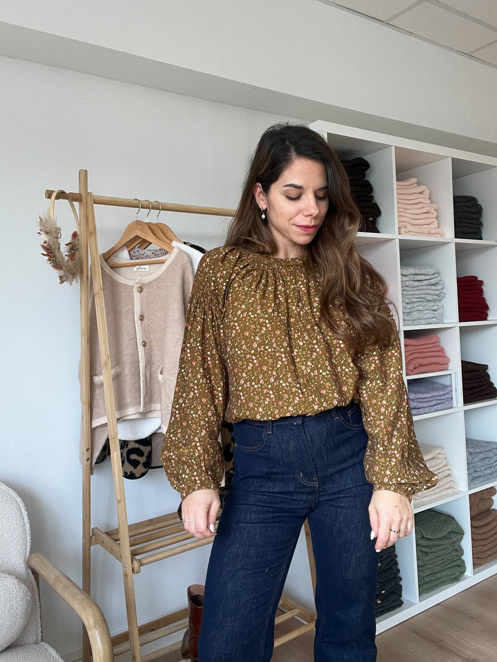 Blusa floral Adeline