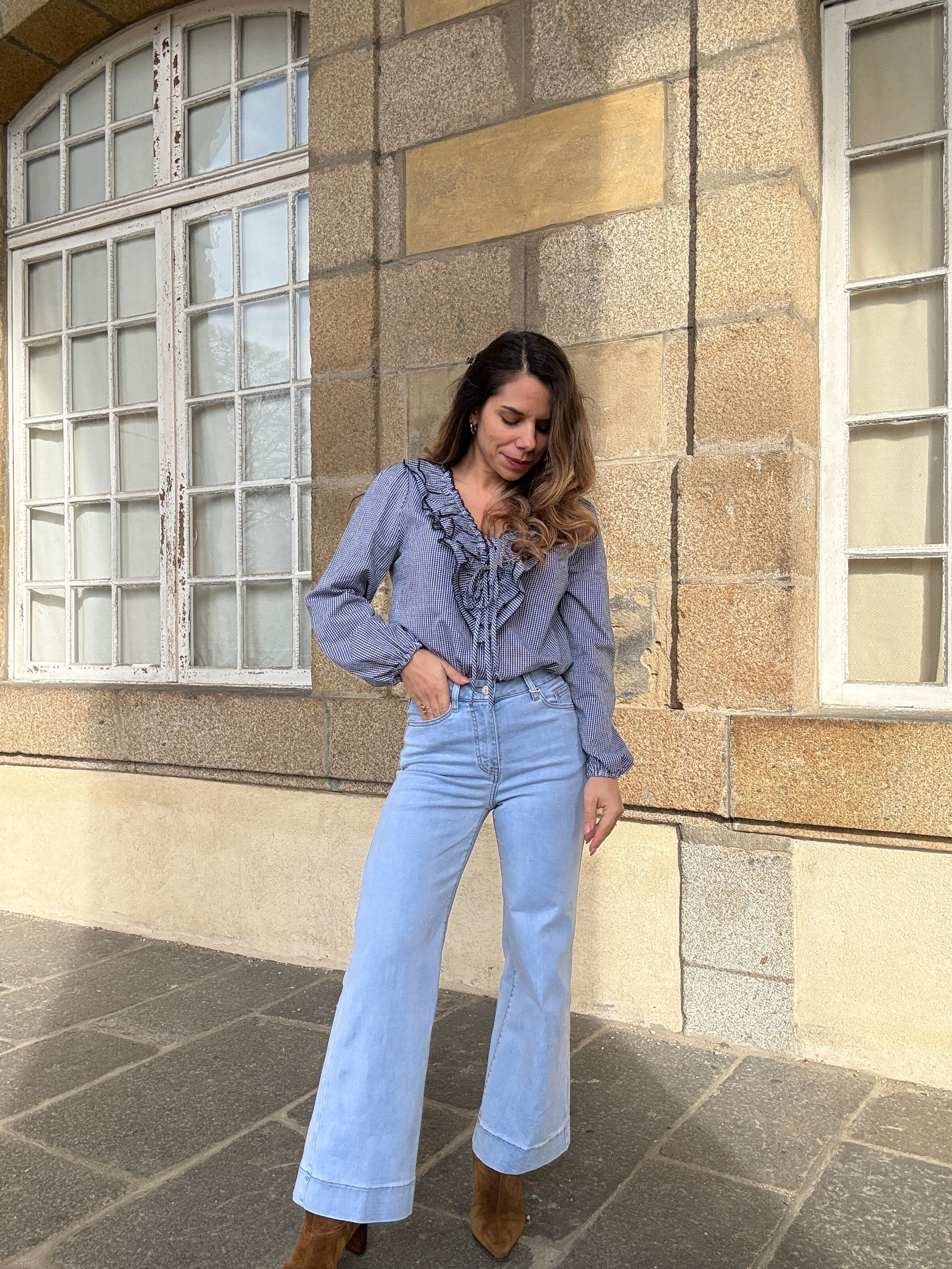 Jean Windy Azul Claro