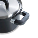 Batería de cocina Bk Flow Cool de acero inoxidable 4 piezas negro