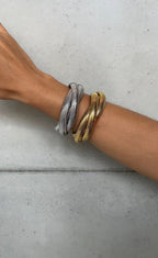 Triple Snake Bangle