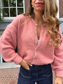 Cardigan Charlie Vieux Rose