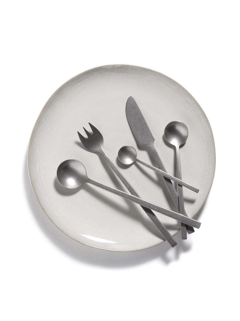 Juego de 6 cucharas de postre Piedra Espejo La Mère - By Marie Michielssen