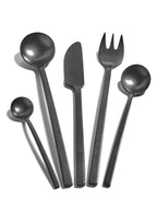 Lot De 6 Cuillères Dessert Black Stone La Mère - By Marie Michielssen