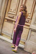 Pantalon Georgia Burgundi