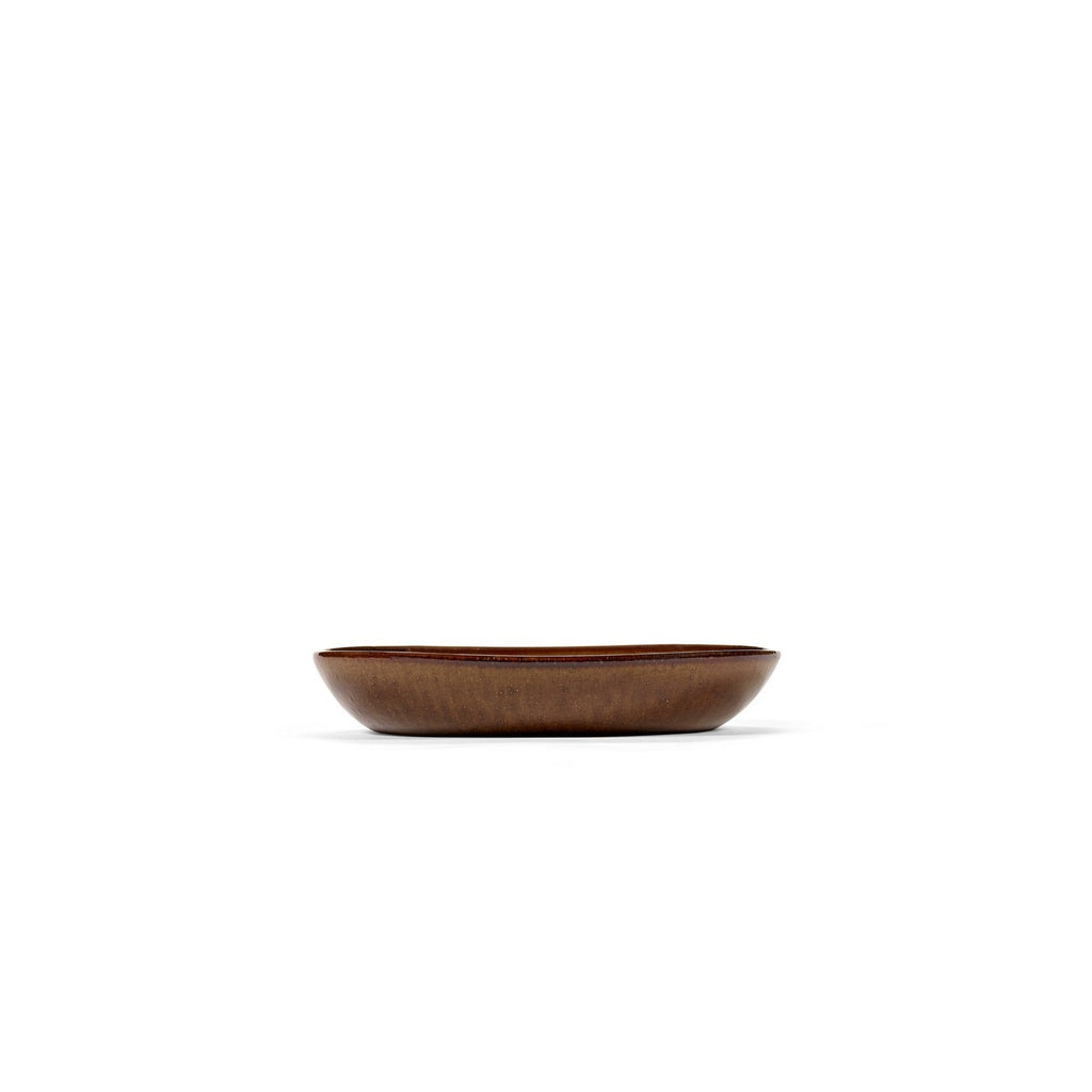 Out Of Lines - Lot De 2 Assiettes Creuses - M - Grès - Ocre