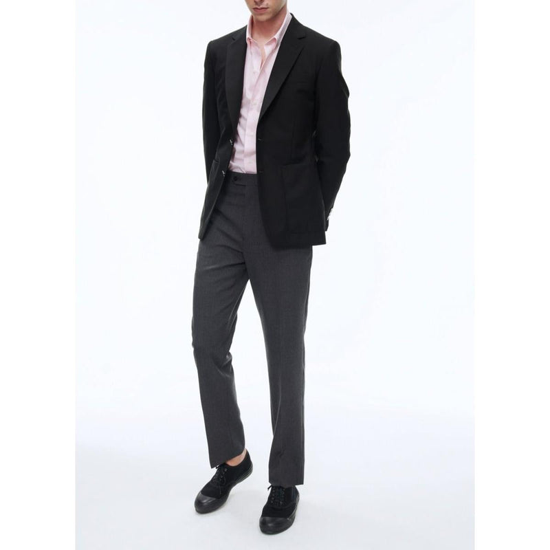 Blazer En Toile De Laine Biologique - Noir