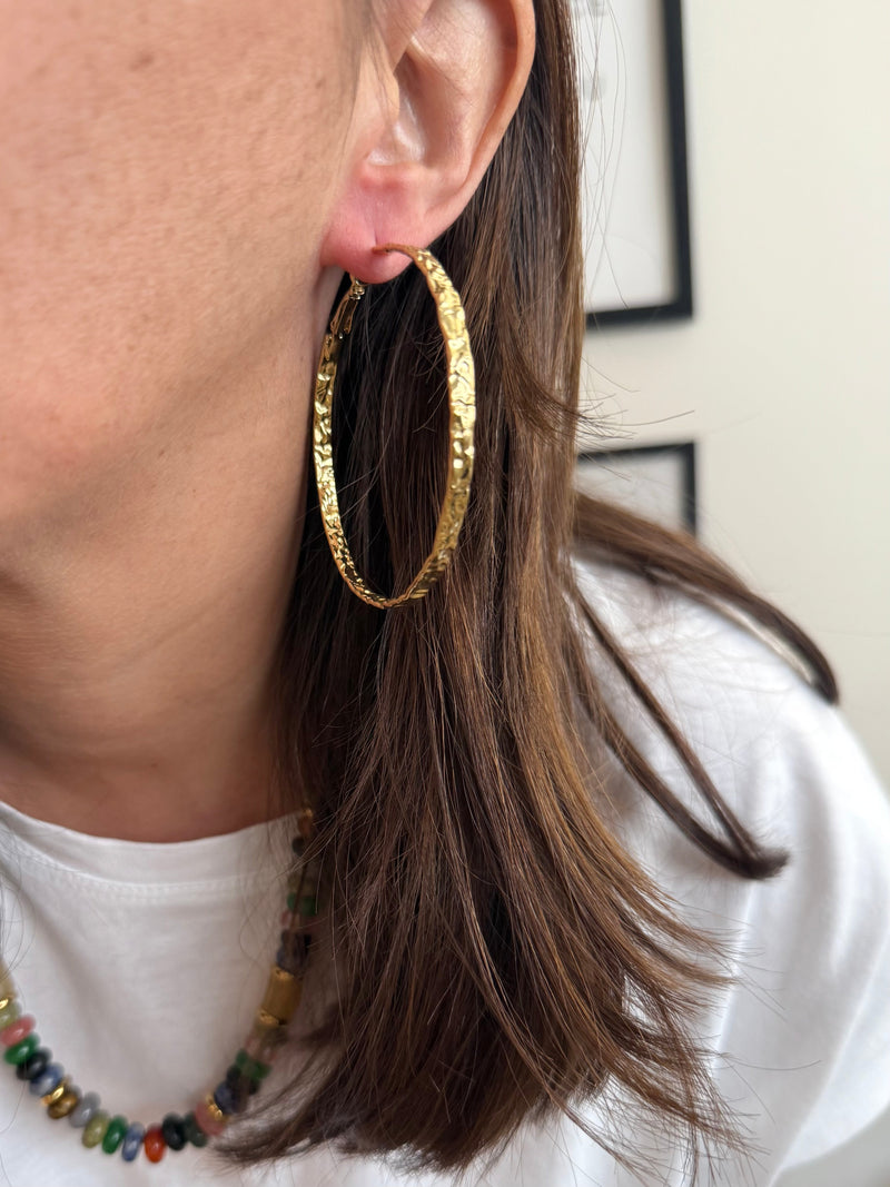 Boucles D'Oreilles Maé - Dore Ou Argent