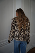 Jina Leopard - Fur Coat