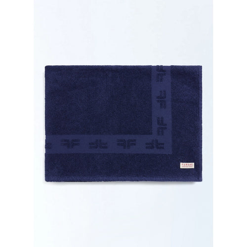 Drap De Plage En Coton - Bleu Marine