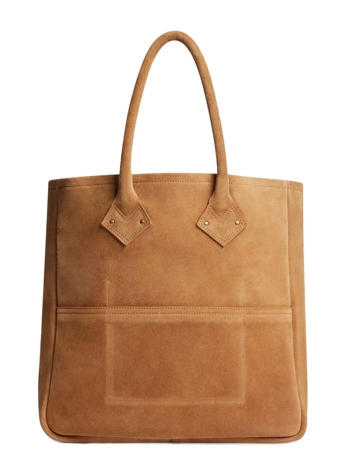 Tote Bag En Daim - Camel