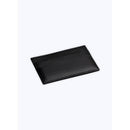 Porte-Cartes En Cuir Lisse Noir - Noir
