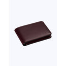 Burgundy Smooth Leather Wallet - Burgundy