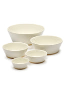 Juego de 2 cuencos XL - Blanco - Desiree Gold - De Roger Van Damme