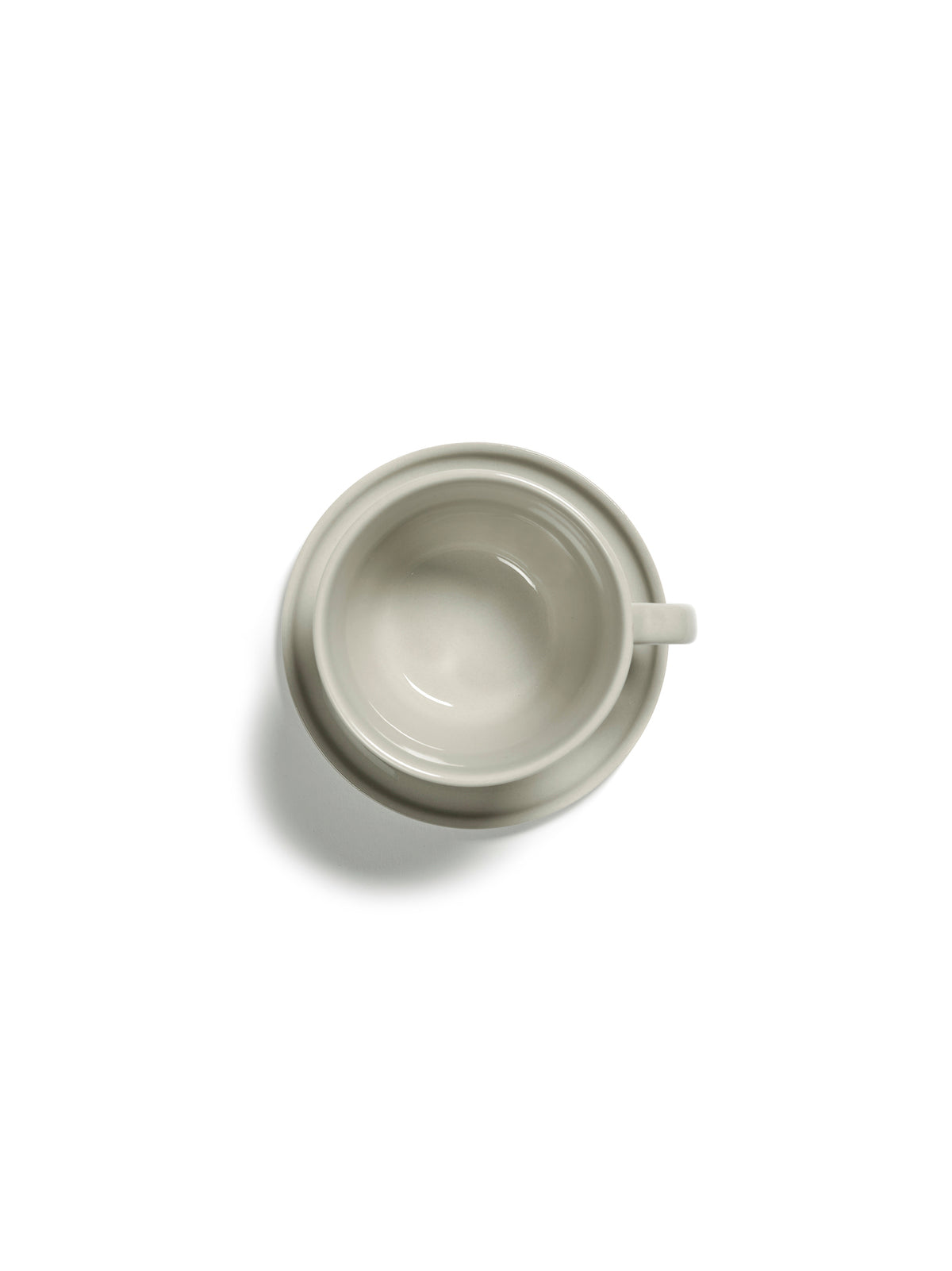 Set Of 4 Cappuccino Cups - Sand Cena - By Vincent Van Duysen