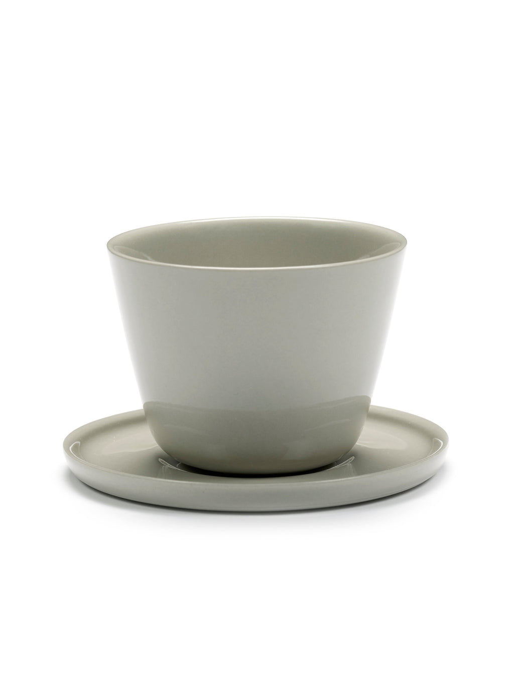 Set of 4 Handleless Cappuccino Cups - Sand Cena - By Vincent Van Duysen
