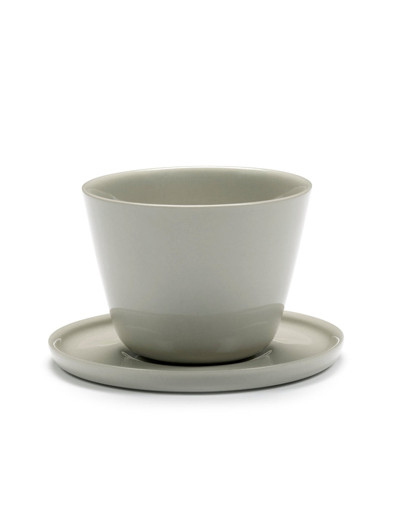 Juego de 4 tazas de capuchino sin asa - Sand Cena - De Vincent Van Duysen