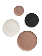 Zuma - Set med 2 tallrikar - L - Porslin - Salt
