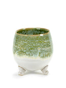 Pot S - Vert/Blanc - Bain Blanche