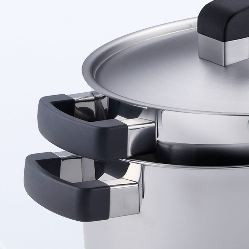 Batería De Cocina Bk Cónica Cool 5 Piezas