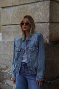 Camille Denim Jacket - Blue