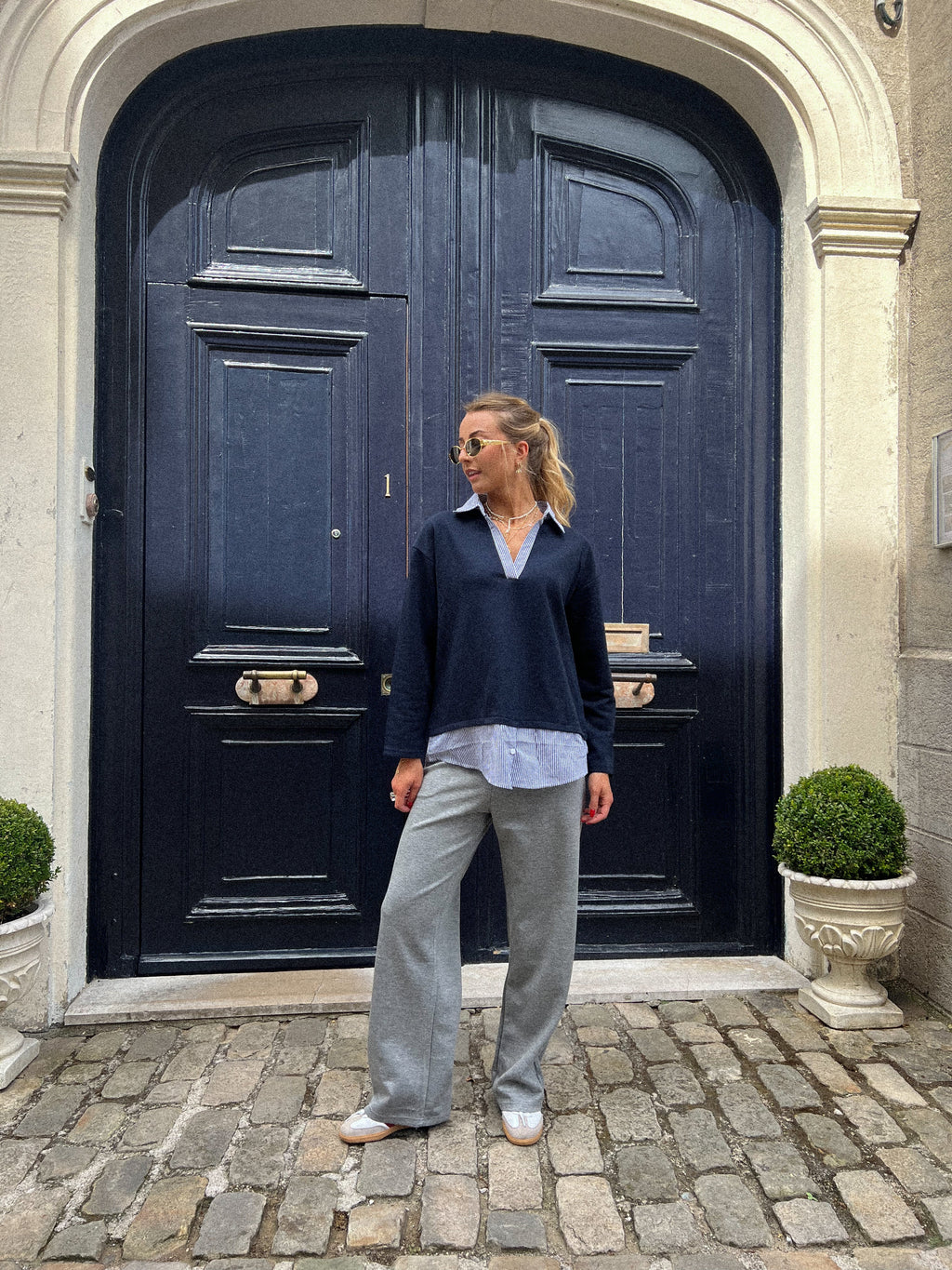 Pantalon Droit Adrien - Gris