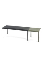 August - Banc - Aluminium - Noir