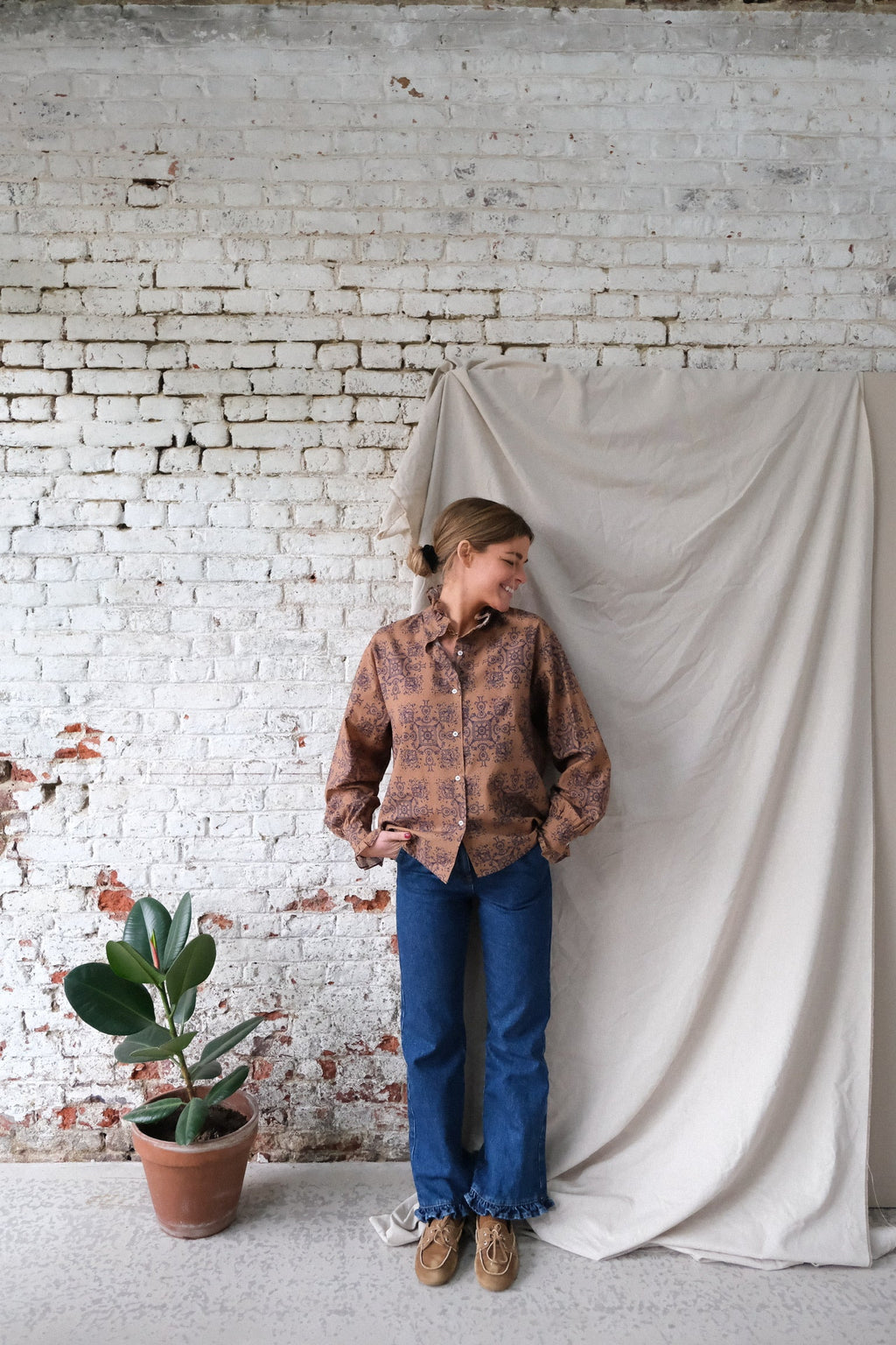 Garance Bandana Blouse