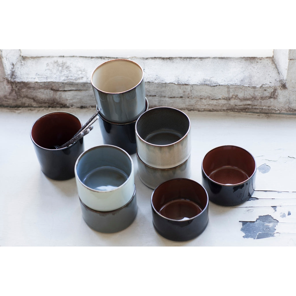 Terres De Rêves - 8 Mugs S - Light Blue/Smoky Blue - Anita Le Grelle