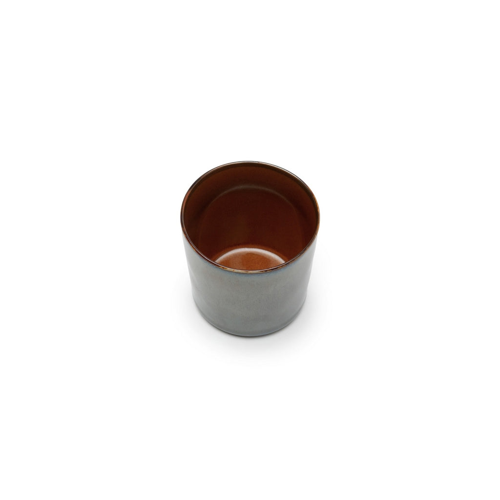 Terres De Rêves - 8 Mugs M - Smoky Blue/Rust - Anita Le Grelle