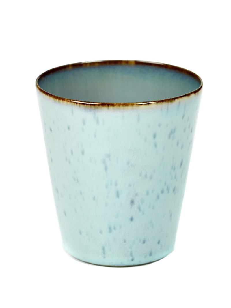 Lot De 8 Tasses Coniques - M - Bleu Clair & Bleu Fumé