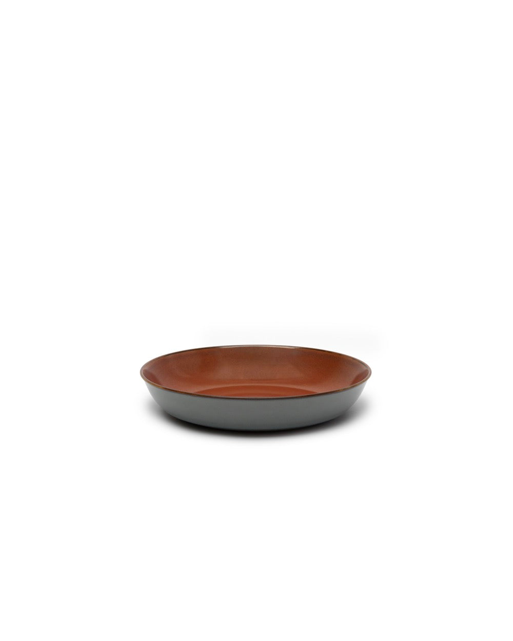 Terres De Rêves - Assiette Creuse S - Smoky Blue/Rust - Anita Le Grelle