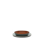 Terres De Rêves - Assiette Creuse S - Smoky Blue/Rust - Anita Le Grelle