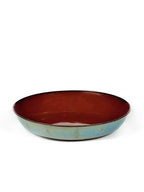 Terres De Rêves - Assiette Creuse S - Smoky Blue/Rust - Anita Le Grelle