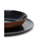 Terres De Rêves - 4 Platos Hondos S - Óxido/Azul Oscuro - Anita Le Grelle