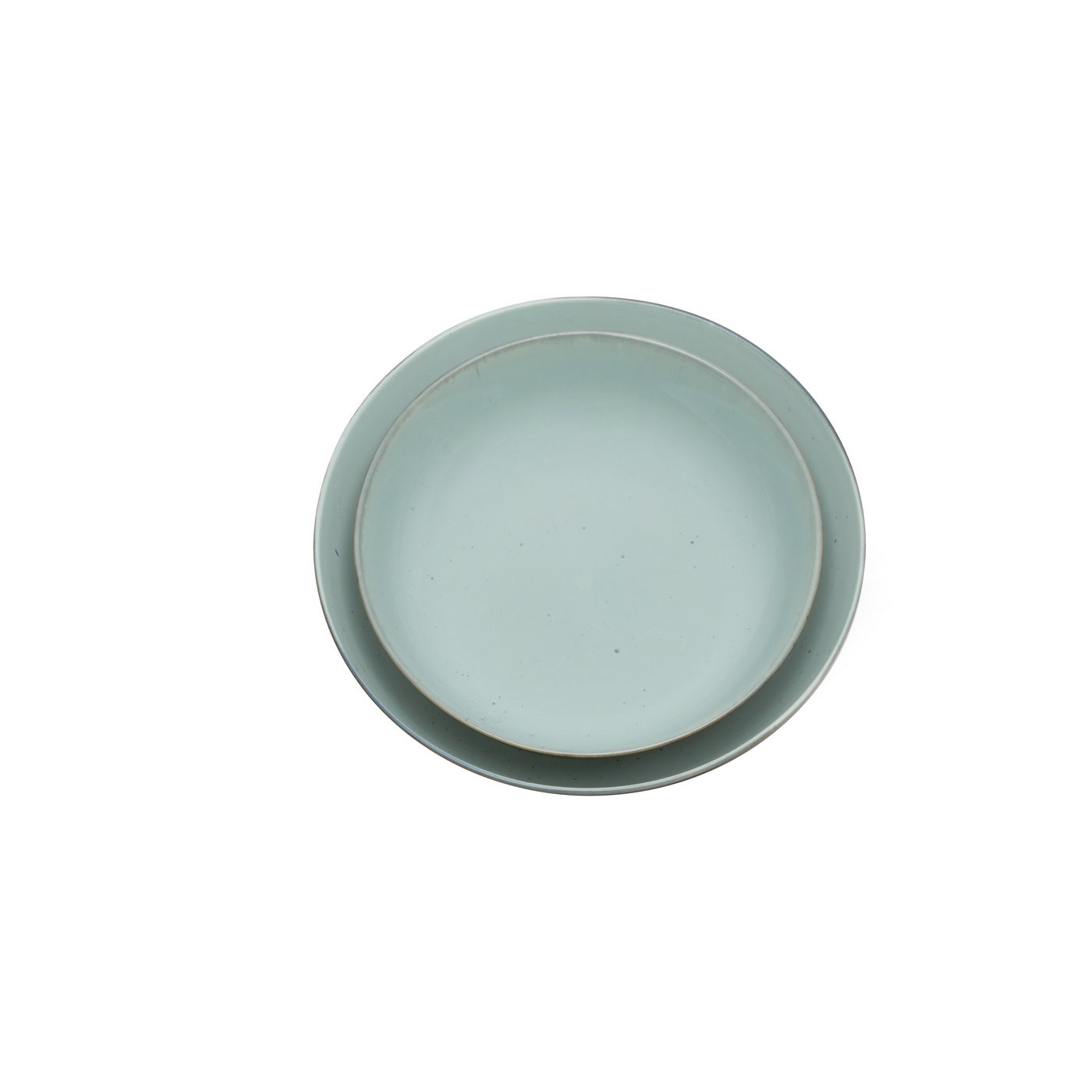 Terres De Rêves - 4 platos hondos S - Azul ahumado/Azul claro - Anita Le Grelle