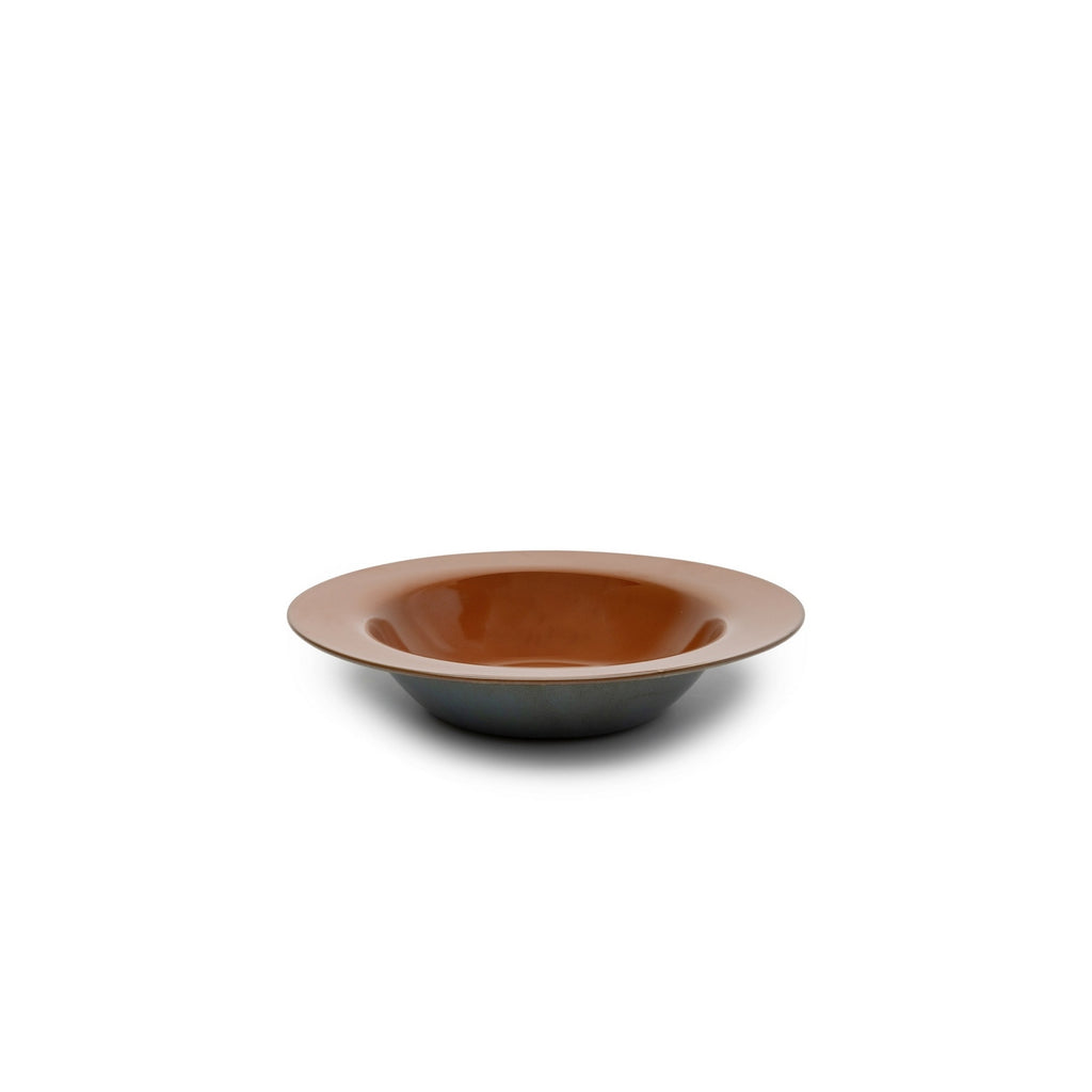 Terres De Rêves - 4 Platos De Pasta L - Azul Ahumado/Óxido - Anita Le Grelle