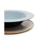 Terres De Rêves - 4 Platos De Pasta L - Azul Oscuro/Azul Ahumado - Anita Le Grelle