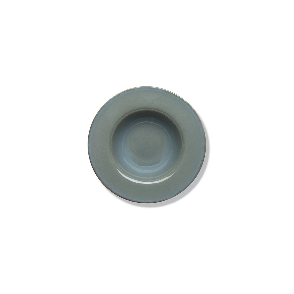Terres De Rêves - 8 Assiettes À Pâtes S - Dark Blue/Smoky Blue - Anita Le Grelle