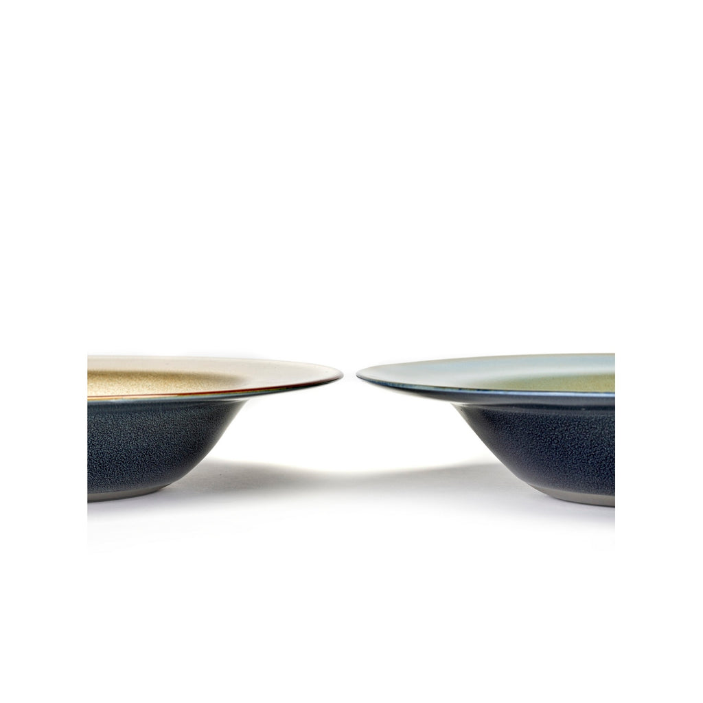 Terres De Rêves - 8 platos cuadrados L - Azul claro - Anita Le Grelle