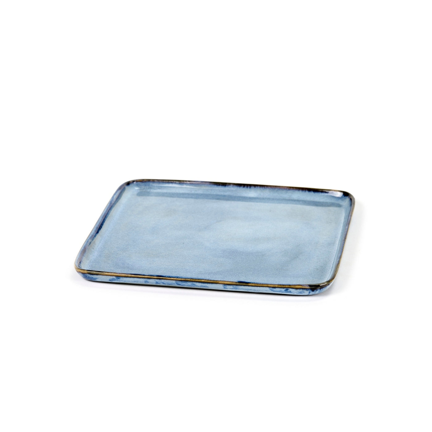 Terres De Rêves - 6 Platos Cuadrados S - Azul - Anita Le Grelle