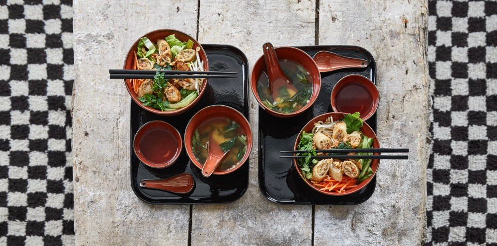 Meal X3 - 4 Bols N°1 L - Rouge - Merci