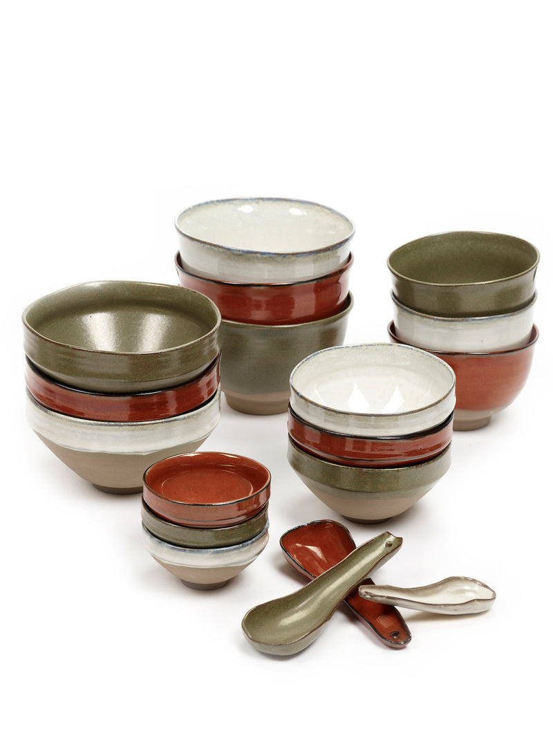 Juego De 4 Cuencos N°3 L Off White Mealx3 - By Merci