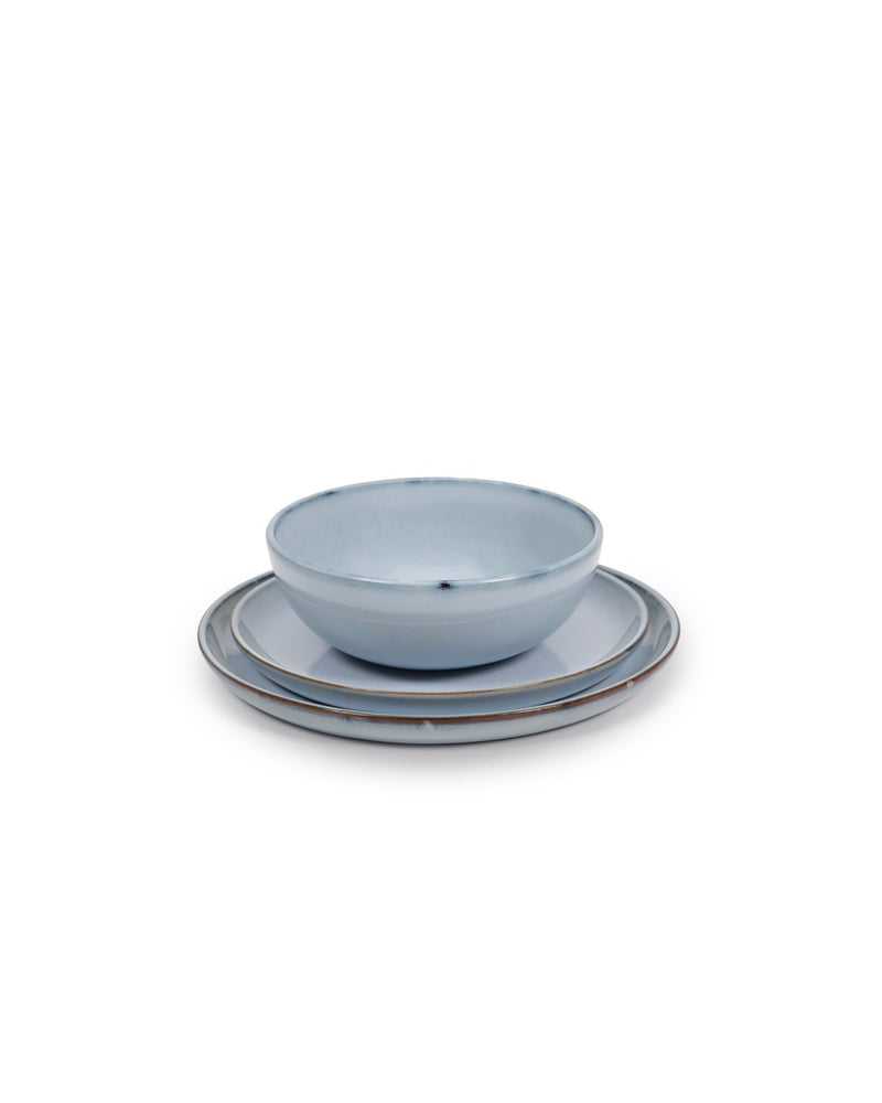 Lot De 4 Assiettes - S - Bleu Pur