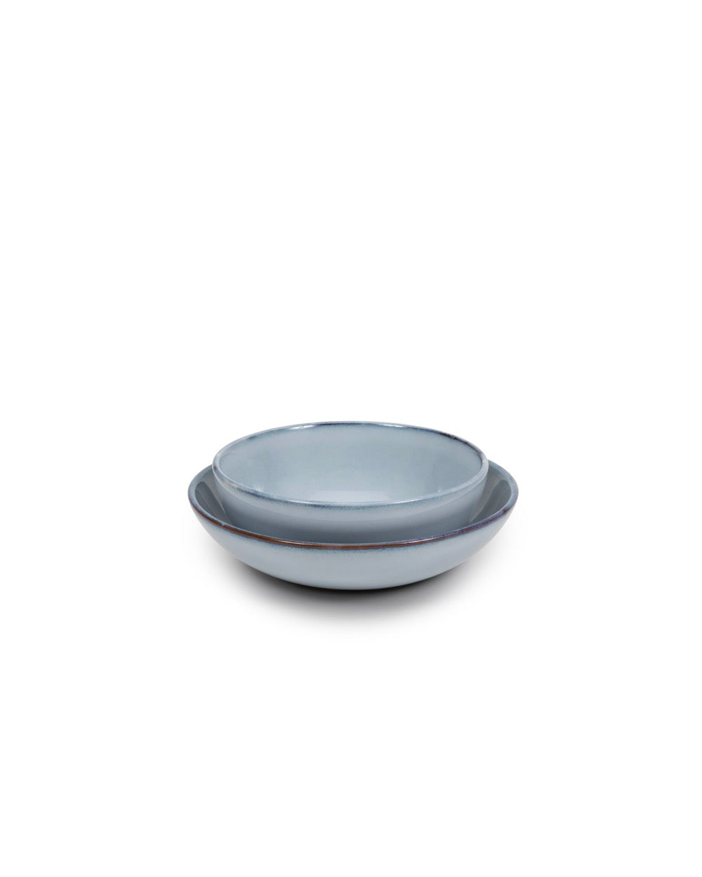 Set of 4 Deep Plates - Pure Blue